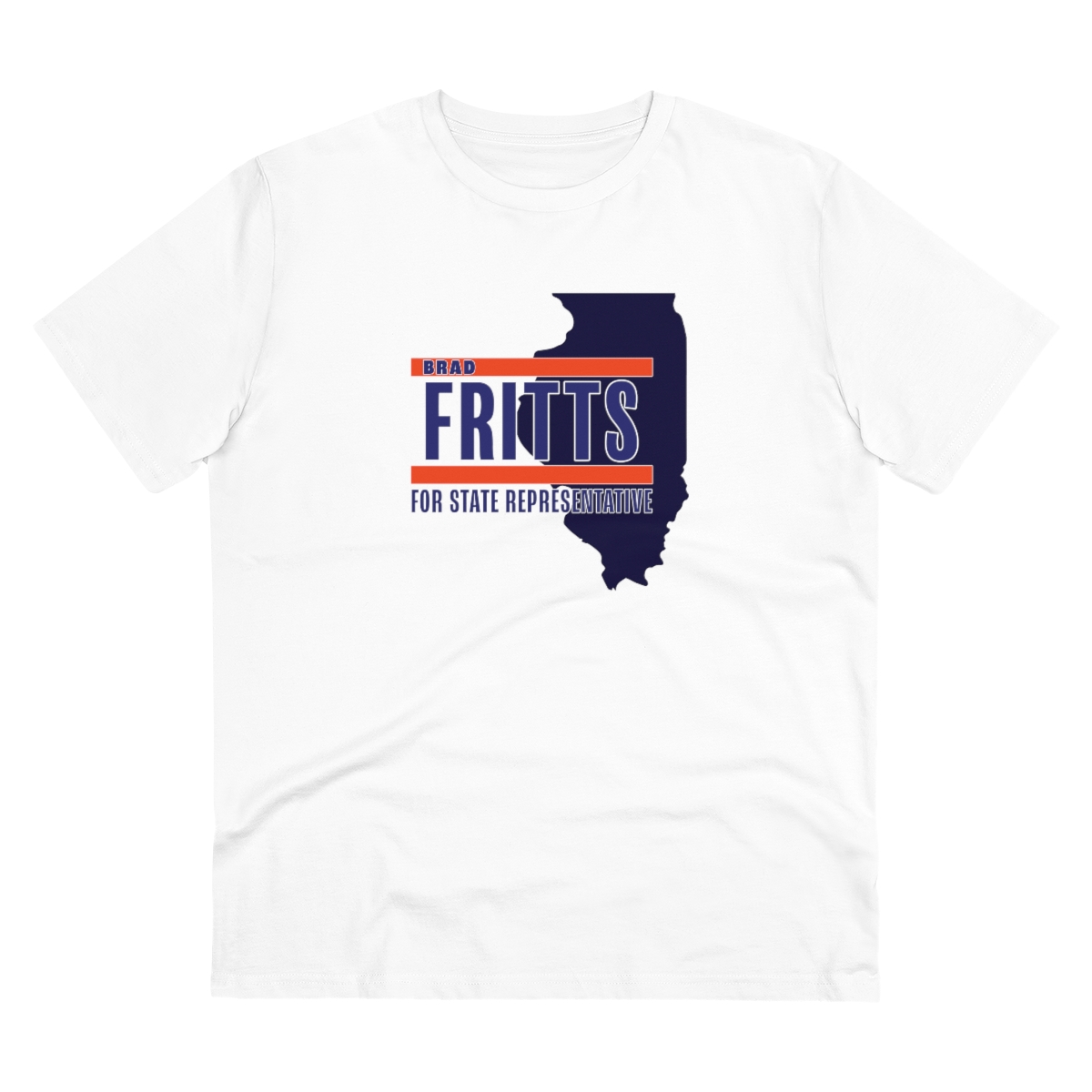 Bradley Fritts For State Representative Organic Creator T-shirt – Unisex